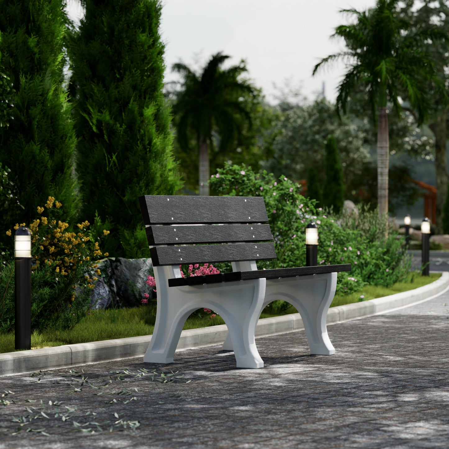 Wildridge Heritage 4' Park Bench - LEAD TIME TO SHIP 10 BUSINESS DAYS OR LESS