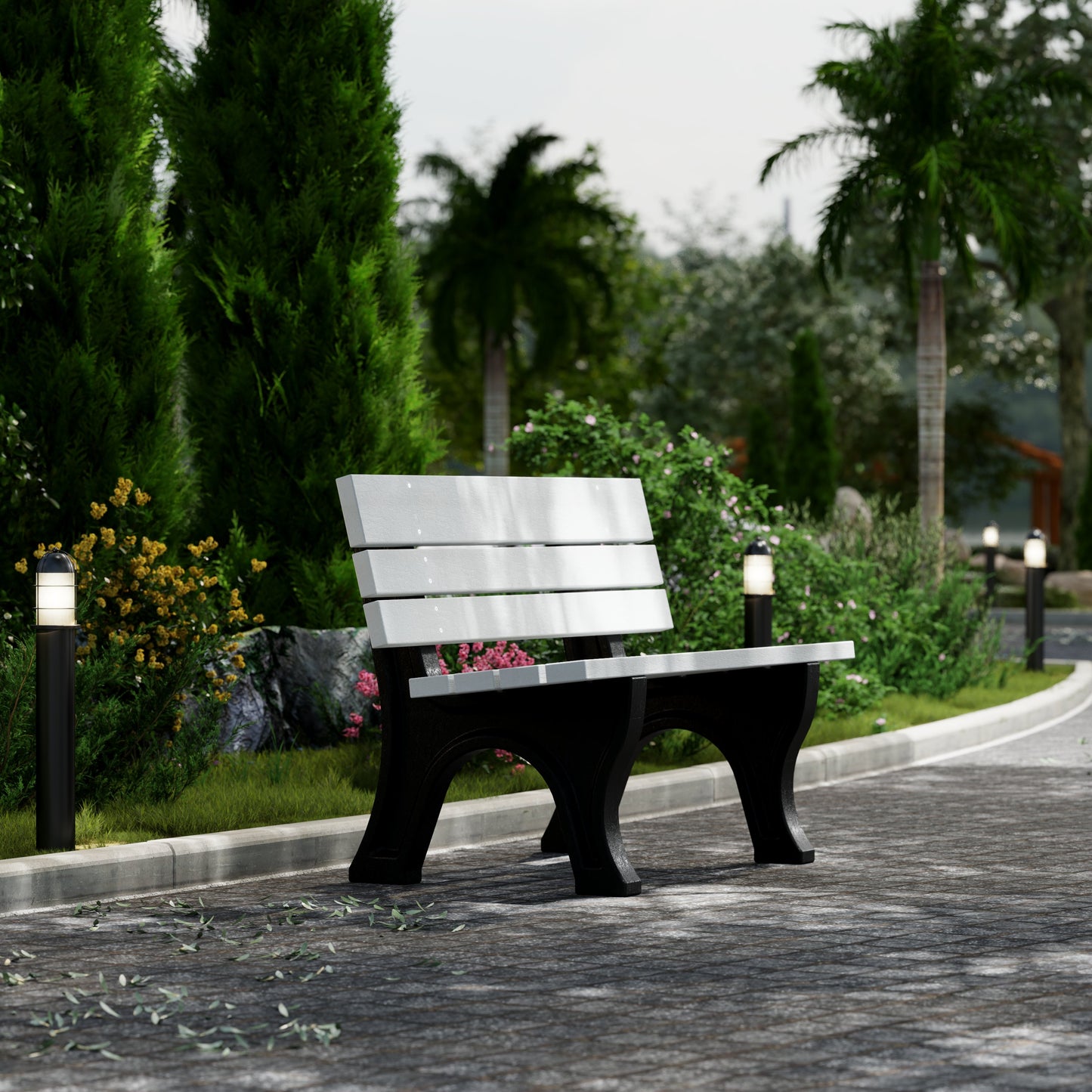 Wildridge Heritage 4' Park Bench - LEAD TIME TO SHIP 10 BUSINESS DAYS OR LESS