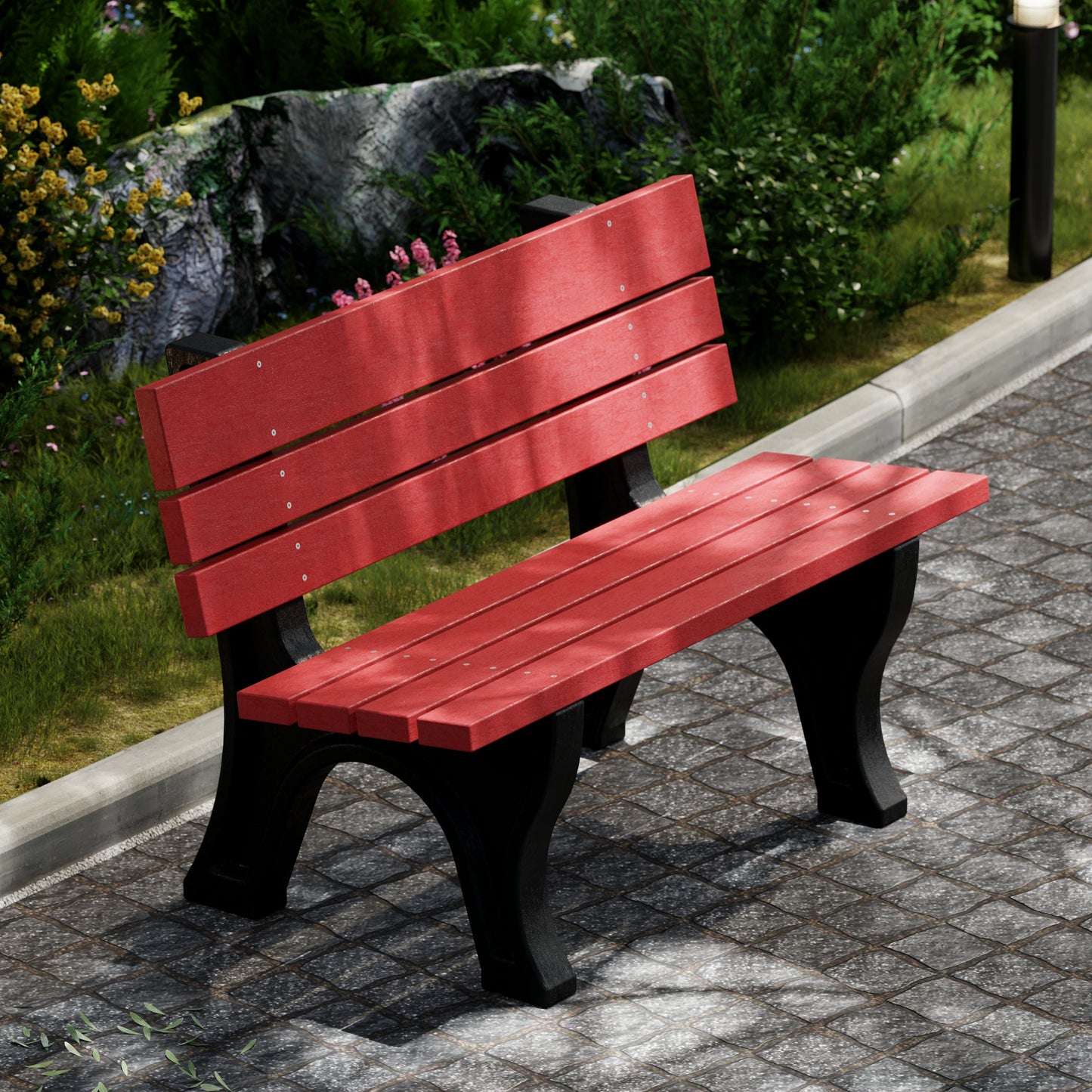 Wildridge Heritage 4' Park Bench - LEAD TIME TO SHIP 10 BUSINESS DAYS OR LESS