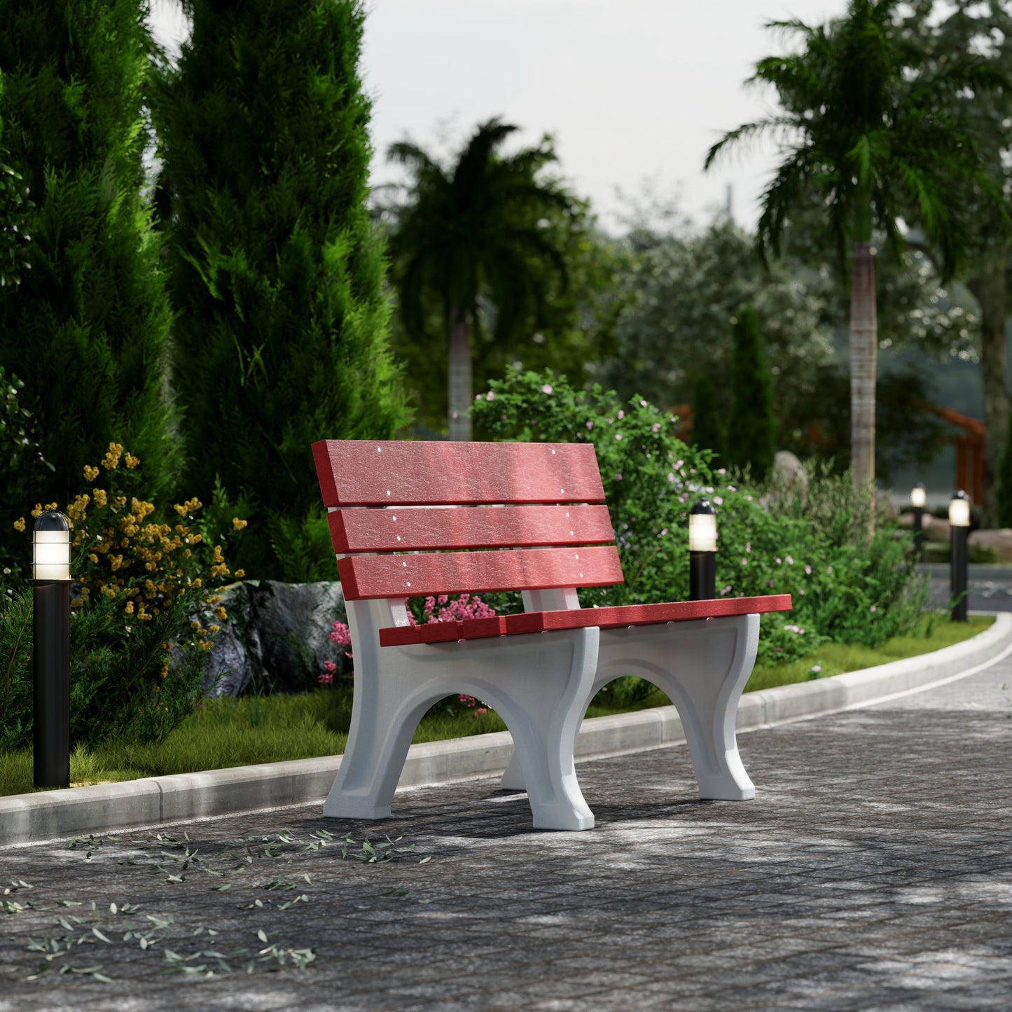 Wildridge Heritage 4' Park Bench - LEAD TIME TO SHIP 10 BUSINESS DAYS OR LESS