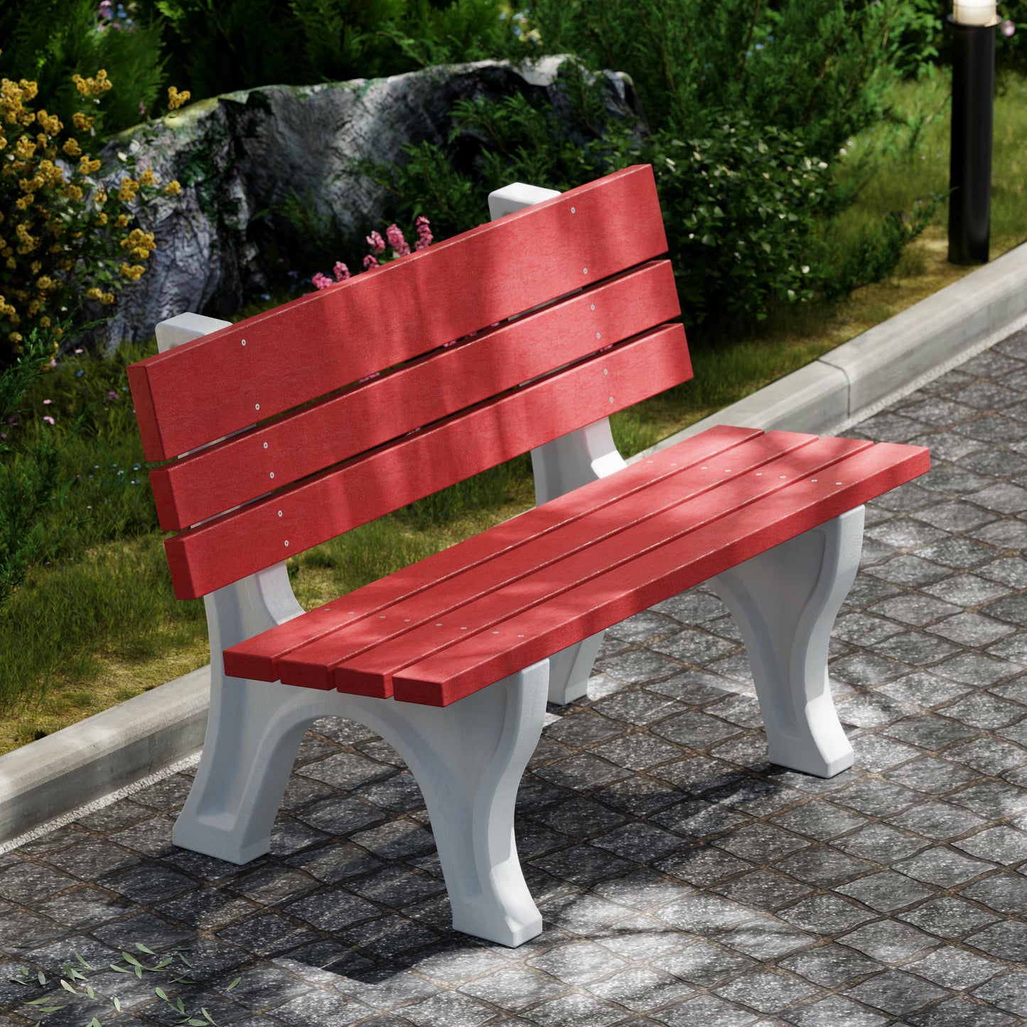 Wildridge Heritage 4' Park Bench - LEAD TIME TO SHIP 10 BUSINESS DAYS OR LESS