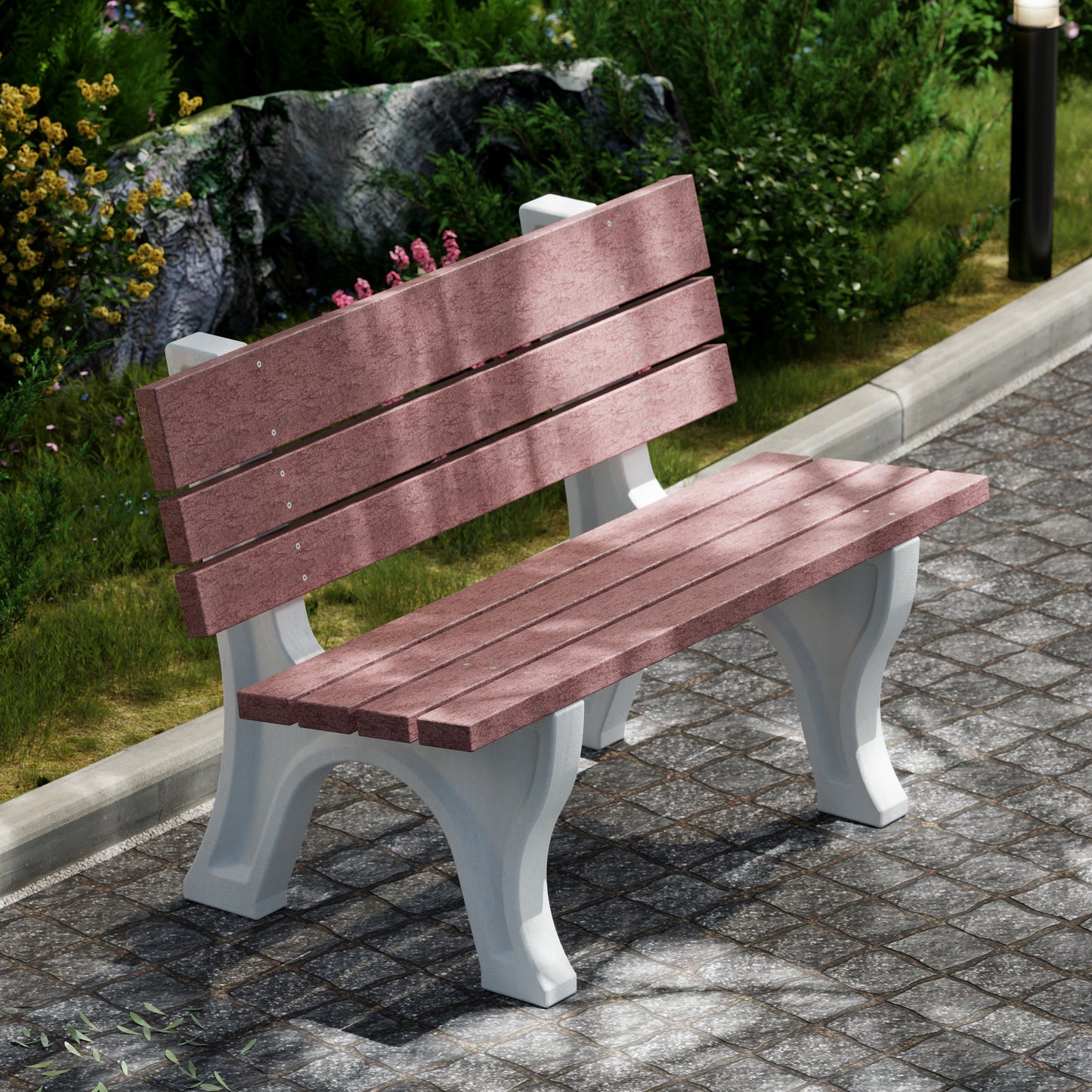 Wildridge Heritage 4' Park Bench - LEAD TIME TO SHIP 10 BUSINESS DAYS OR LESS