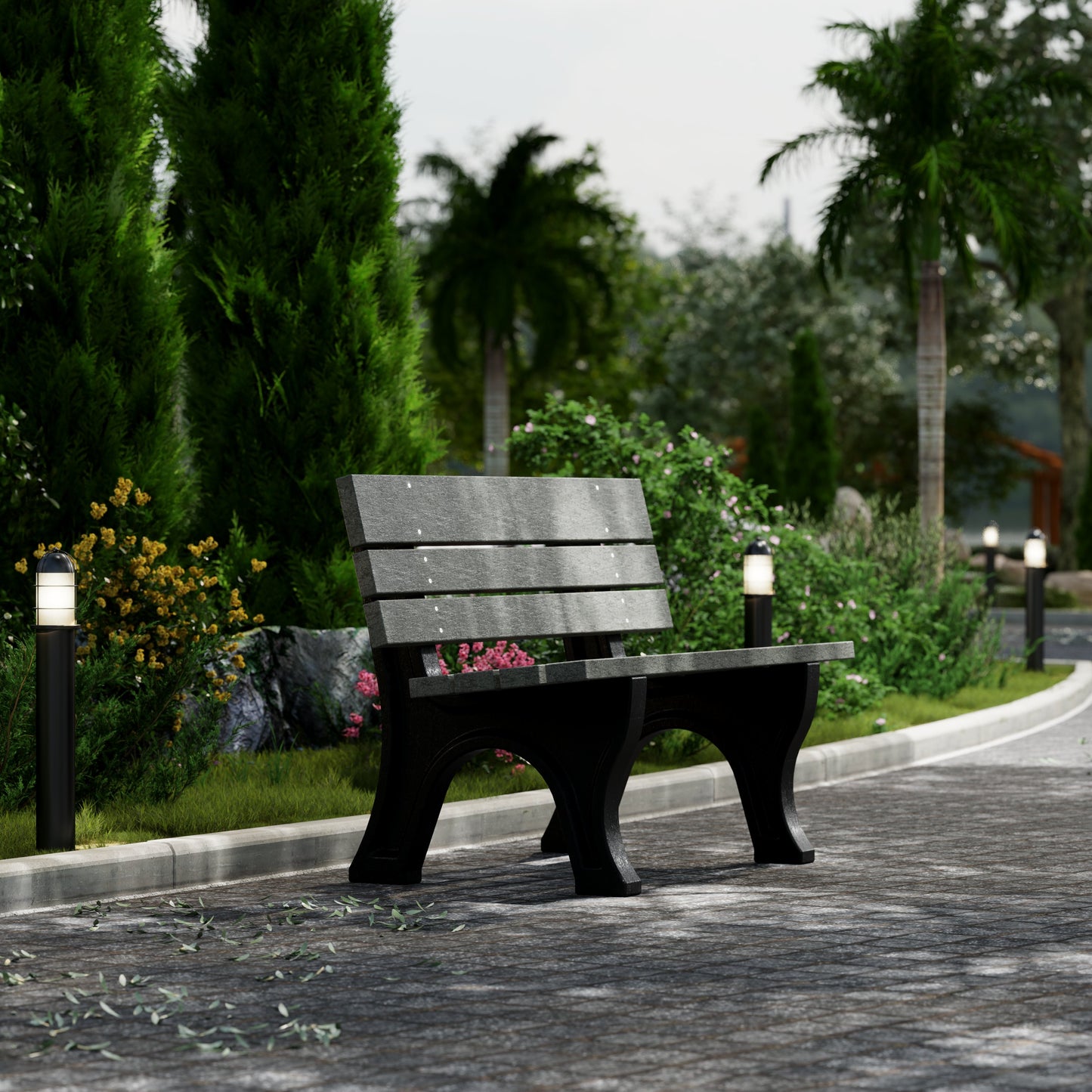 Wildridge Heritage 4' Park Bench - LEAD TIME TO SHIP 10 BUSINESS DAYS OR LESS