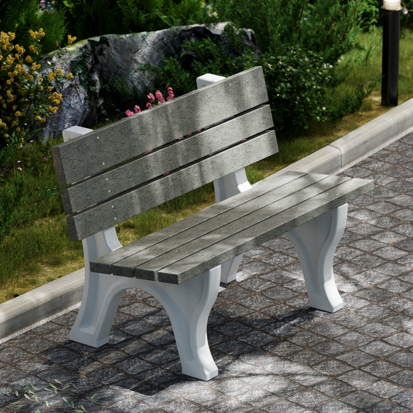 Wildridge Heritage 4' Park Bench - LEAD TIME TO SHIP 10 BUSINESS DAYS OR LESS