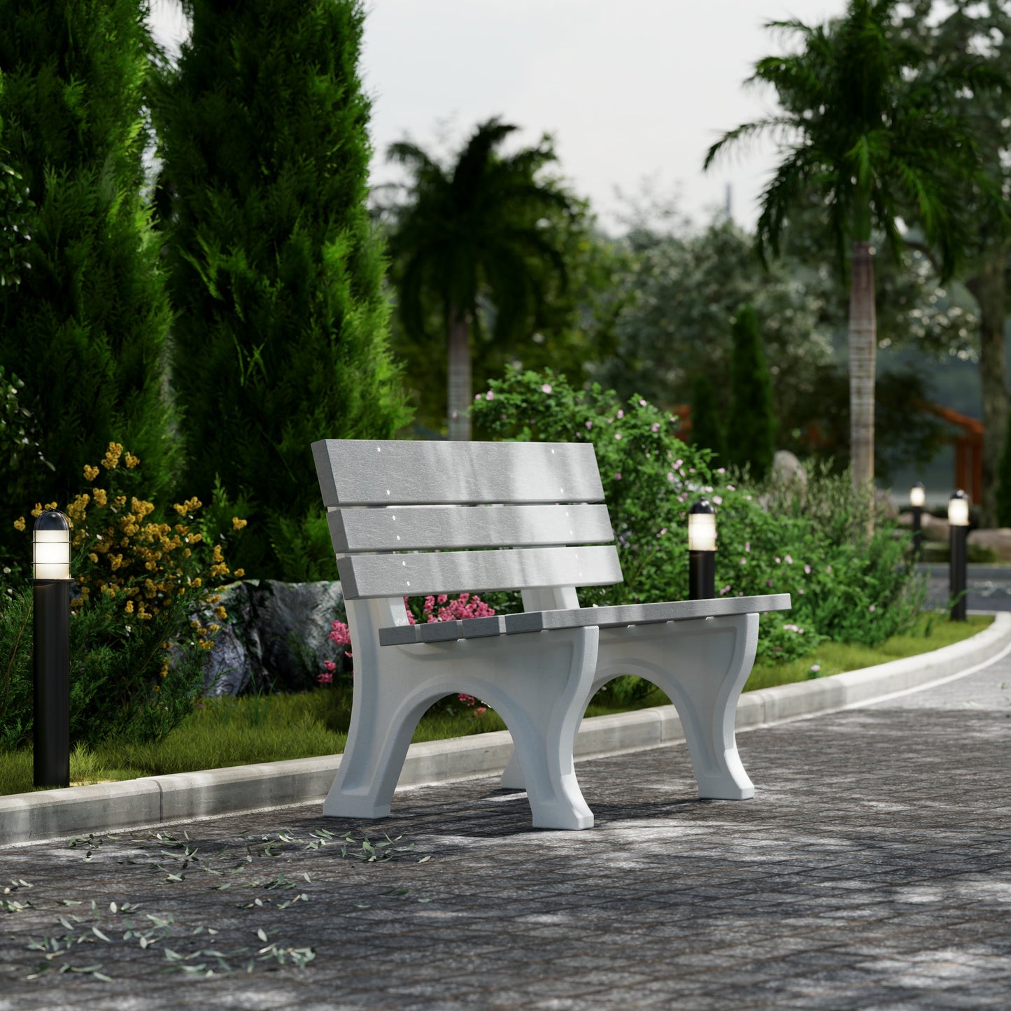 Wildridge Heritage 4' Park Bench - LEAD TIME TO SHIP 10 BUSINESS DAYS OR LESS