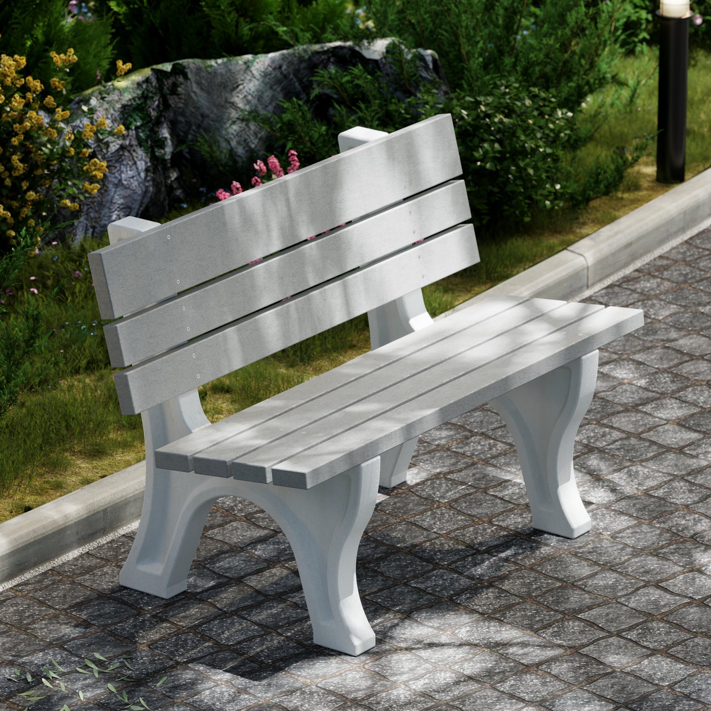 Wildridge Heritage 4' Park Bench - LEAD TIME TO SHIP 10 BUSINESS DAYS OR LESS