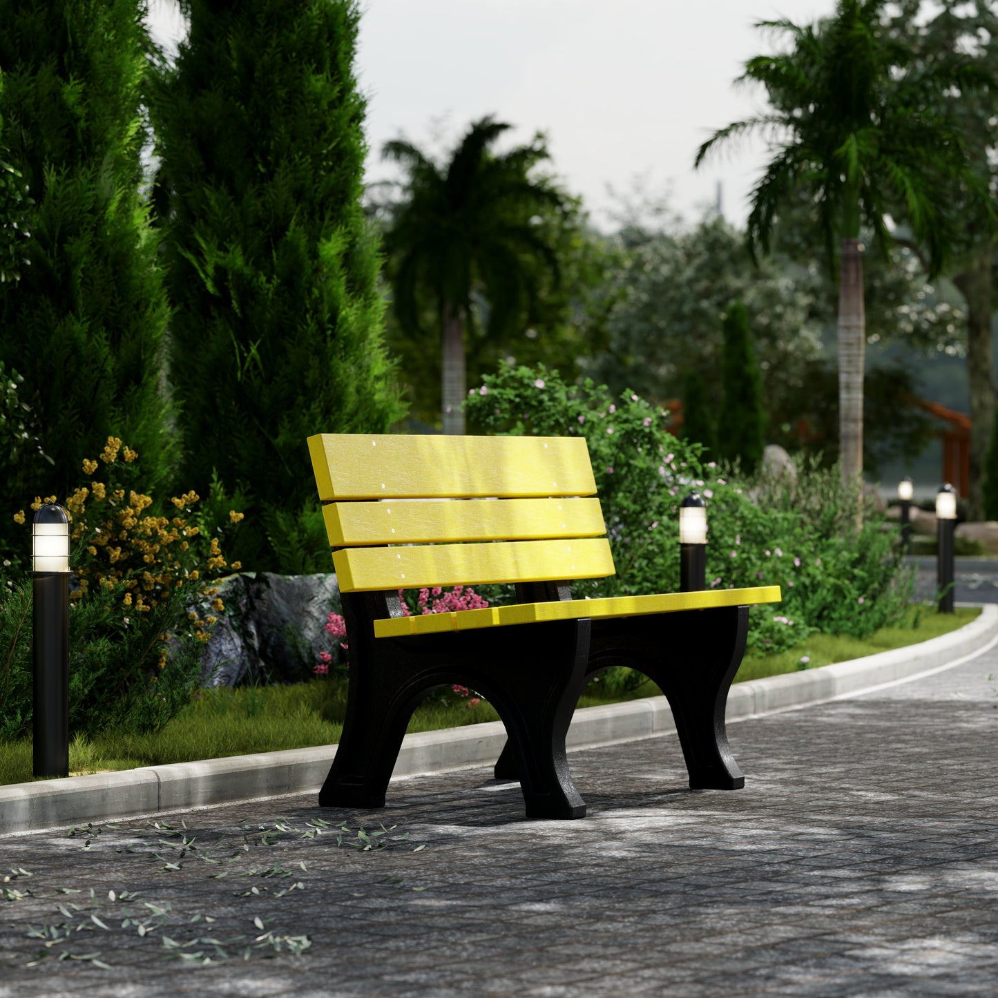 Wildridge Heritage 4' Park Bench - LEAD TIME TO SHIP 10 BUSINESS DAYS OR LESS