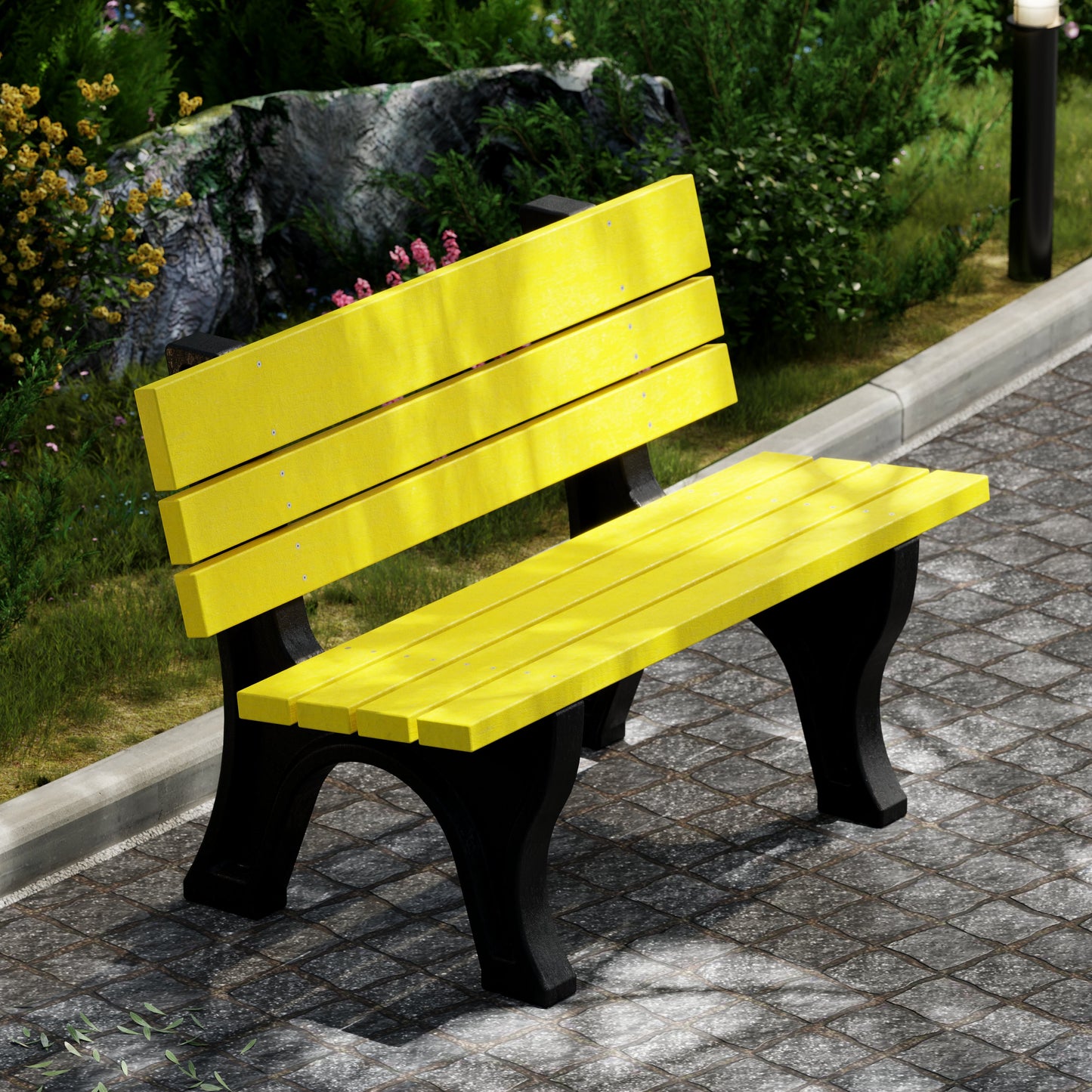 Wildridge Heritage 4' Park Bench - LEAD TIME TO SHIP 10 BUSINESS DAYS OR LESS