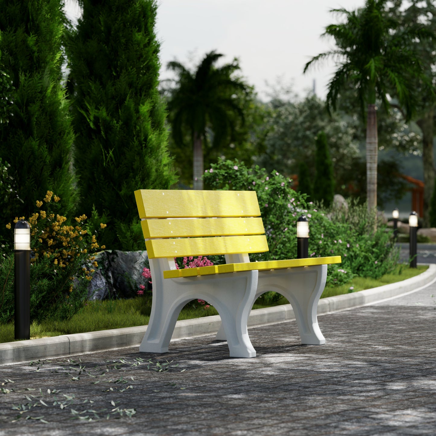 Wildridge Heritage 4' Park Bench - LEAD TIME TO SHIP 10 BUSINESS DAYS OR LESS