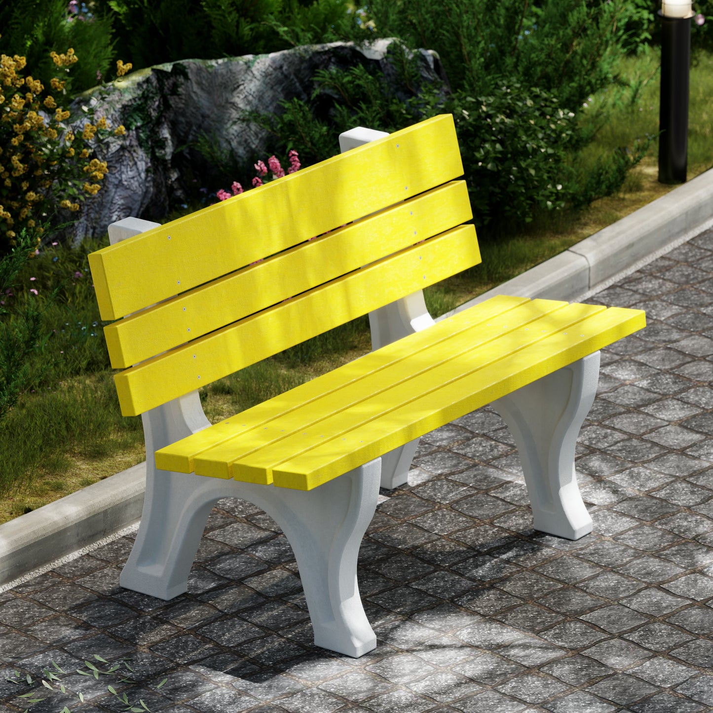 Wildridge Heritage 4' Park Bench - LEAD TIME TO SHIP 10 BUSINESS DAYS OR LESS