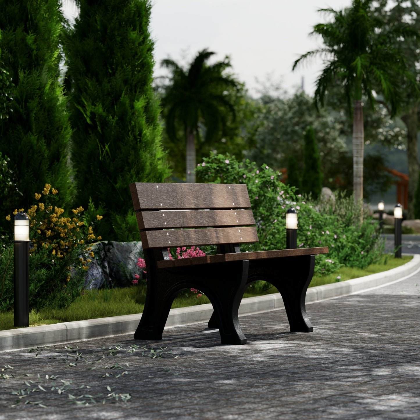 Wildridge Heritage 4' Park Bench - LEAD TIME TO SHIP 10 BUSINESS DAYS OR LESS
