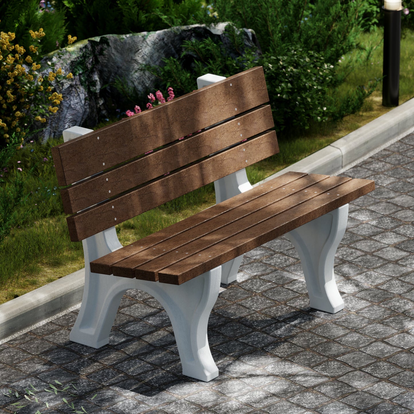 Wildridge Heritage 4' Park Bench - LEAD TIME TO SHIP 10 BUSINESS DAYS OR LESS