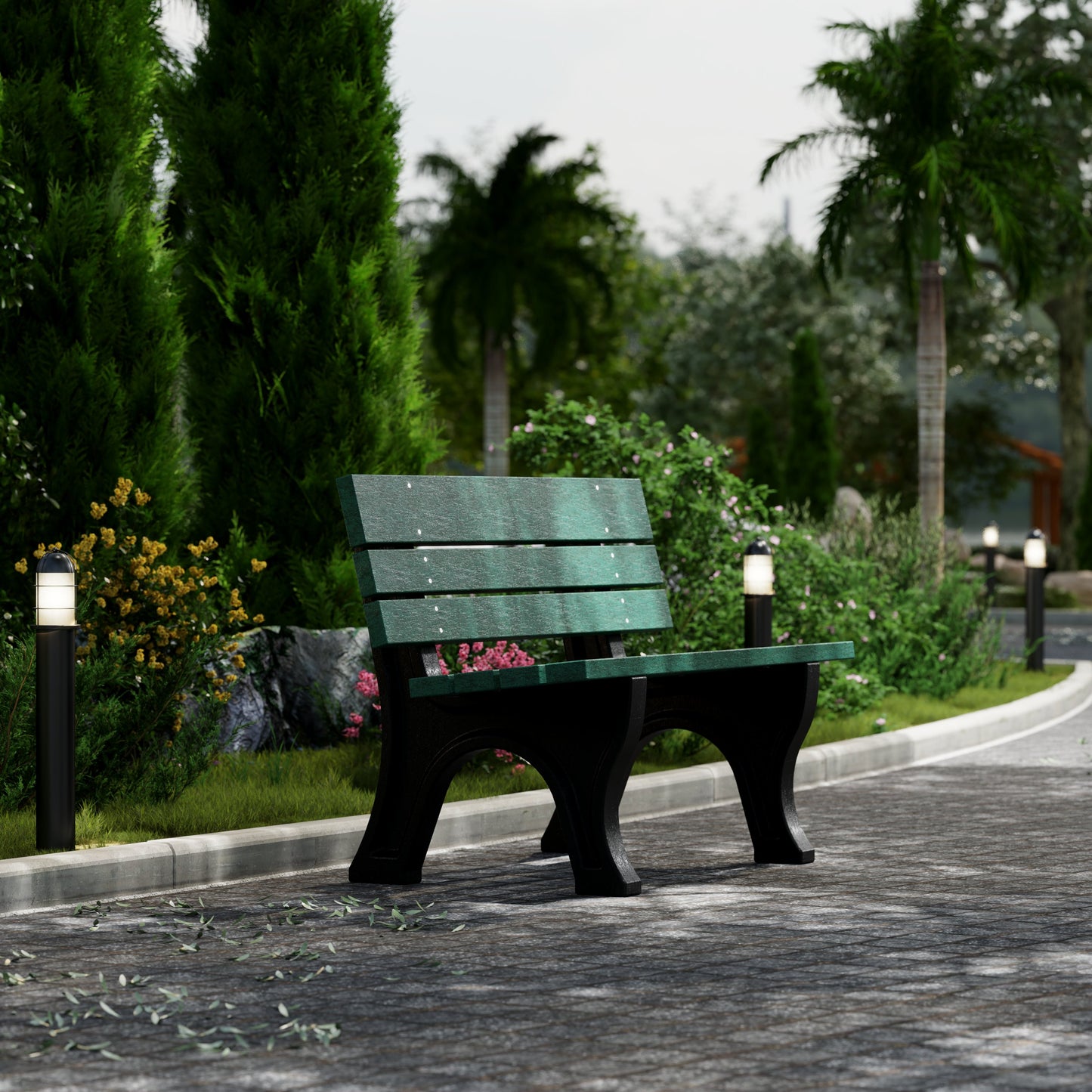 Wildridge Heritage 4' Park Bench - LEAD TIME TO SHIP 10 BUSINESS DAYS OR LESS