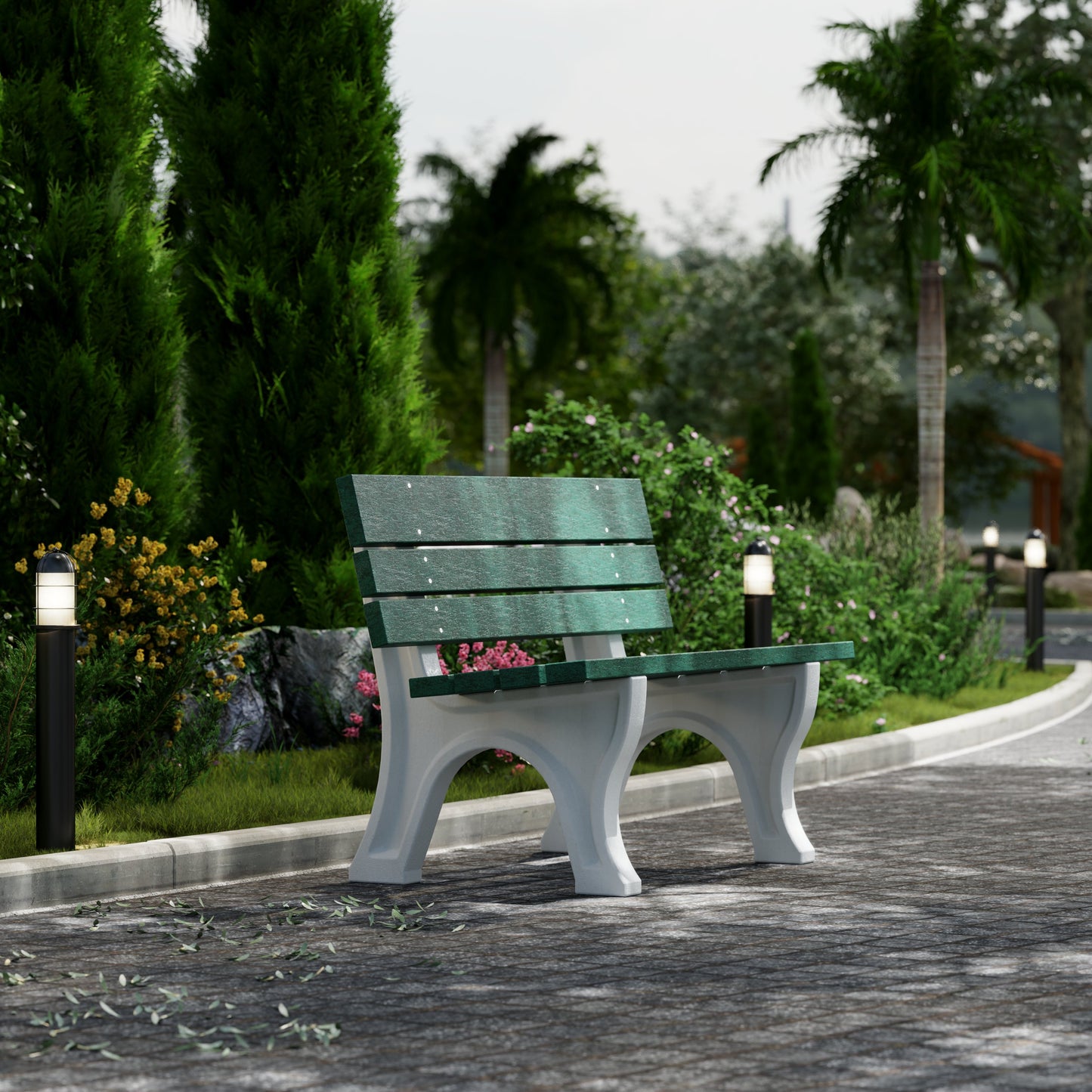 Wildridge Heritage 4' Park Bench - LEAD TIME TO SHIP 10 BUSINESS DAYS OR LESS