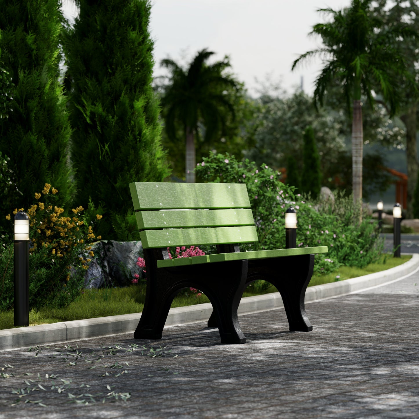 Wildridge Heritage 4' Park Bench - LEAD TIME TO SHIP 10 BUSINESS DAYS OR LESS