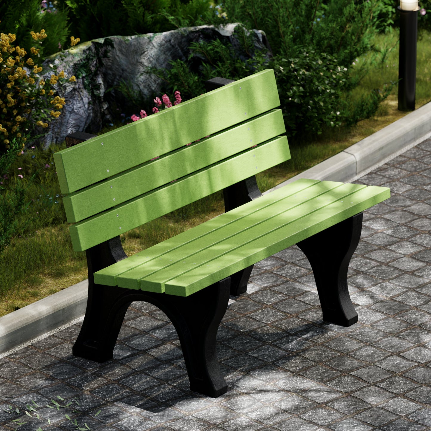 Wildridge Heritage 4' Park Bench - LEAD TIME TO SHIP 10 BUSINESS DAYS OR LESS