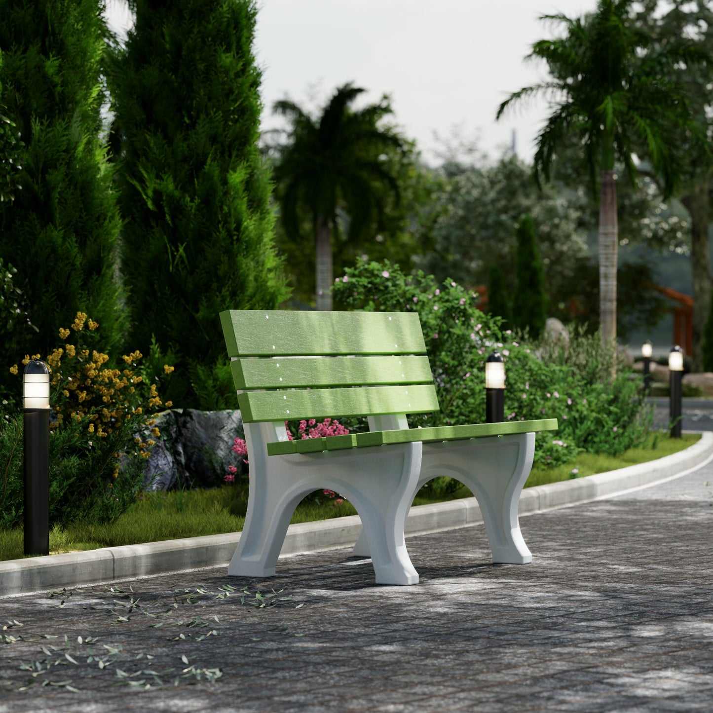 Wildridge Heritage 4' Park Bench - LEAD TIME TO SHIP 10 BUSINESS DAYS OR LESS