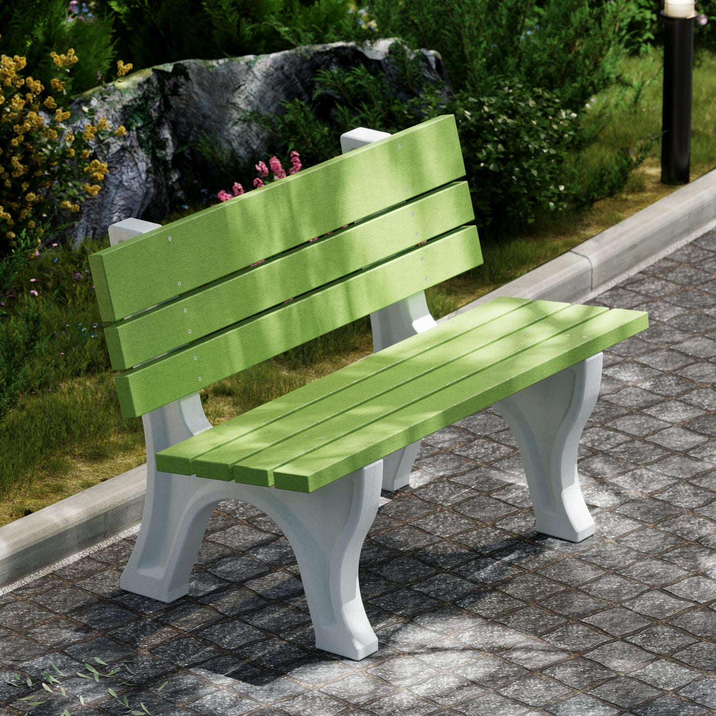 Wildridge Heritage 4' Park Bench - LEAD TIME TO SHIP 10 BUSINESS DAYS OR LESS