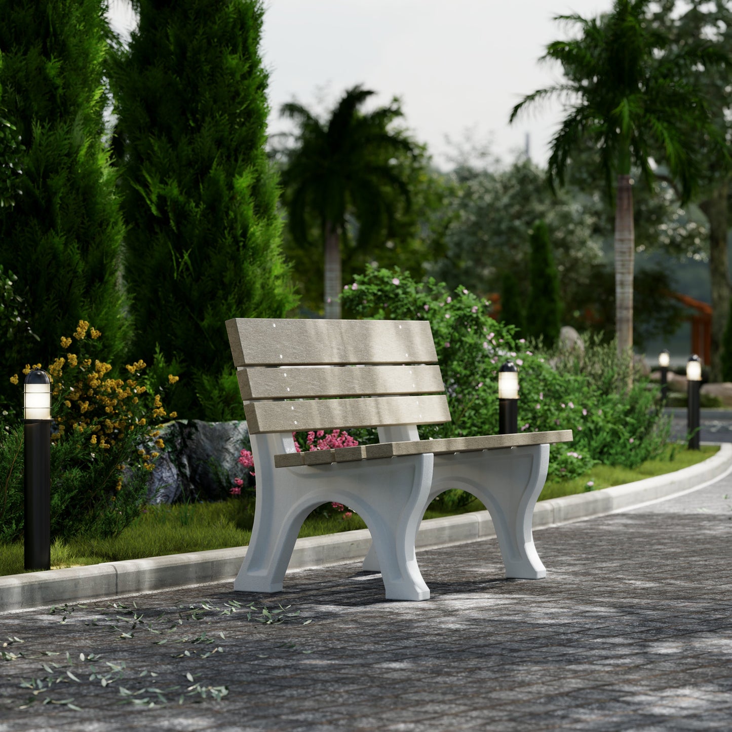 Wildridge Heritage 4' Park Bench - LEAD TIME TO SHIP 10 BUSINESS DAYS OR LESS