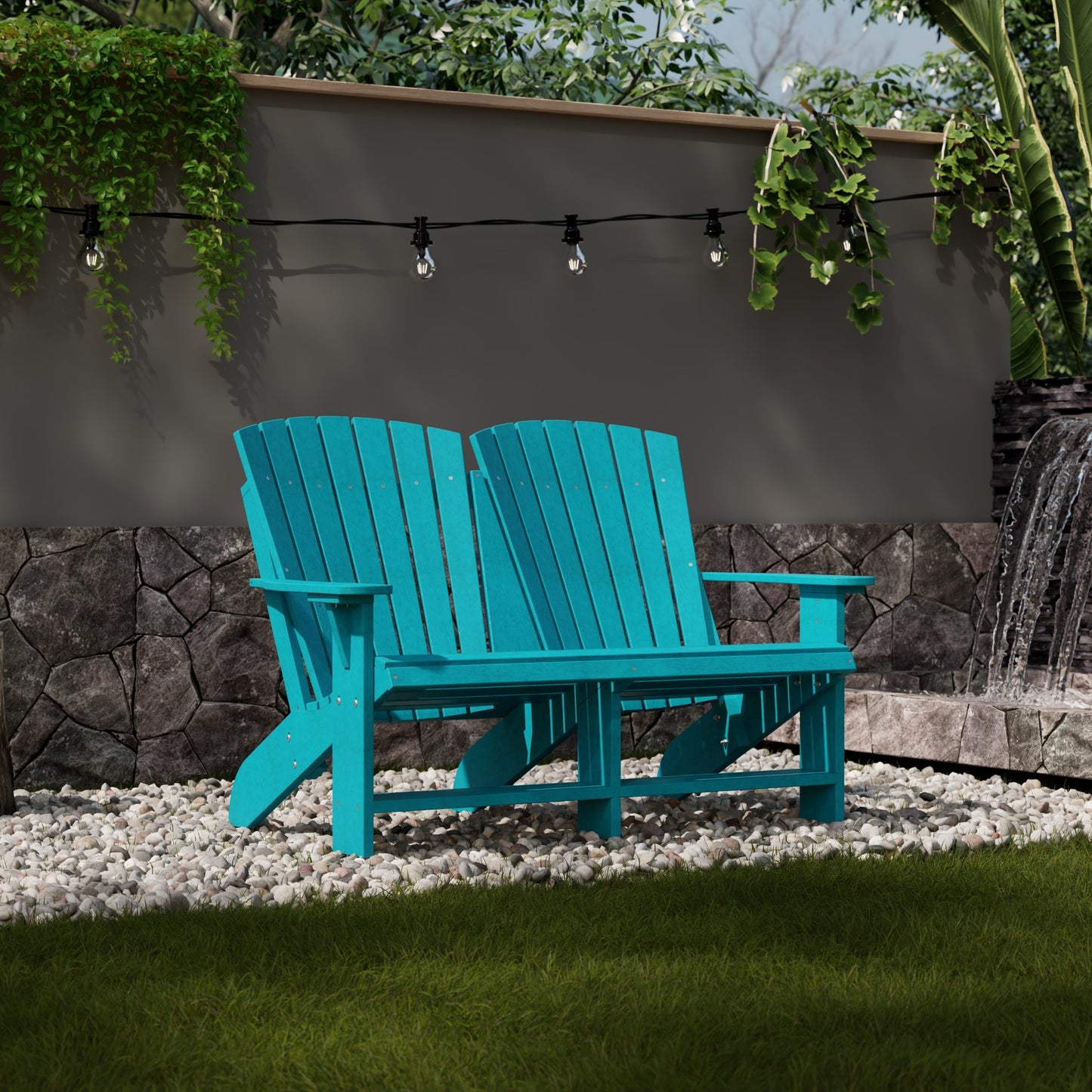Wildridge Heritage Double Adirondack - LEAD TIME TO SHIP 4 TO 6 WEEKS