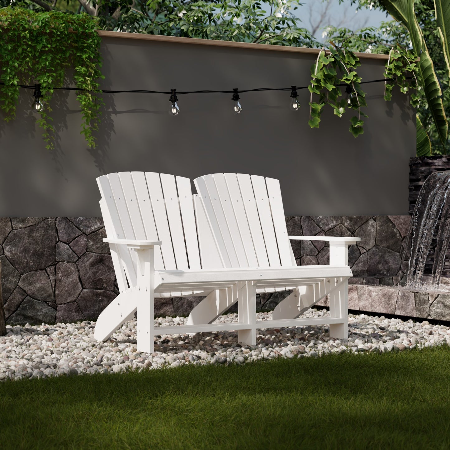 Wildridge Heritage Double Adirondack - LEAD TIME TO SHIP 4 TO 6 WEEKS