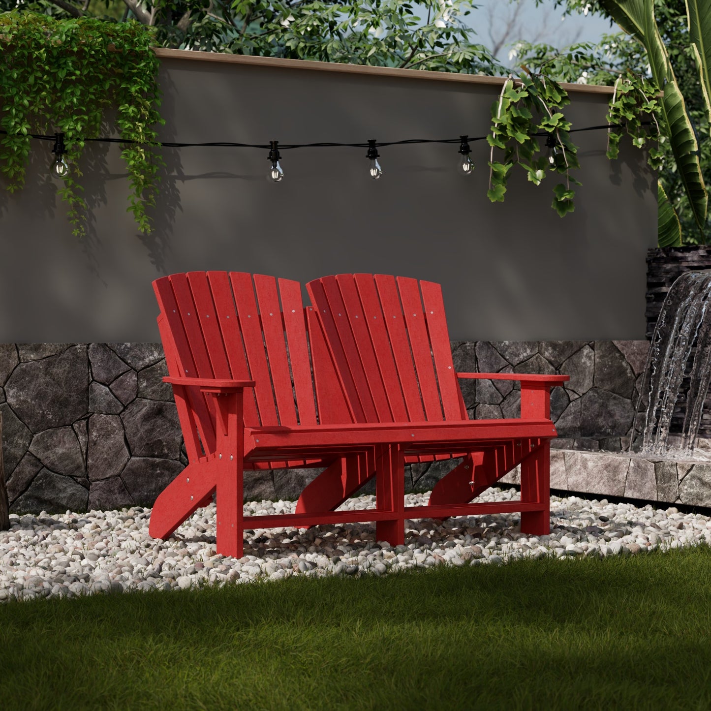 Wildridge Heritage Double Adirondack - LEAD TIME TO SHIP 4 TO 6 WEEKS