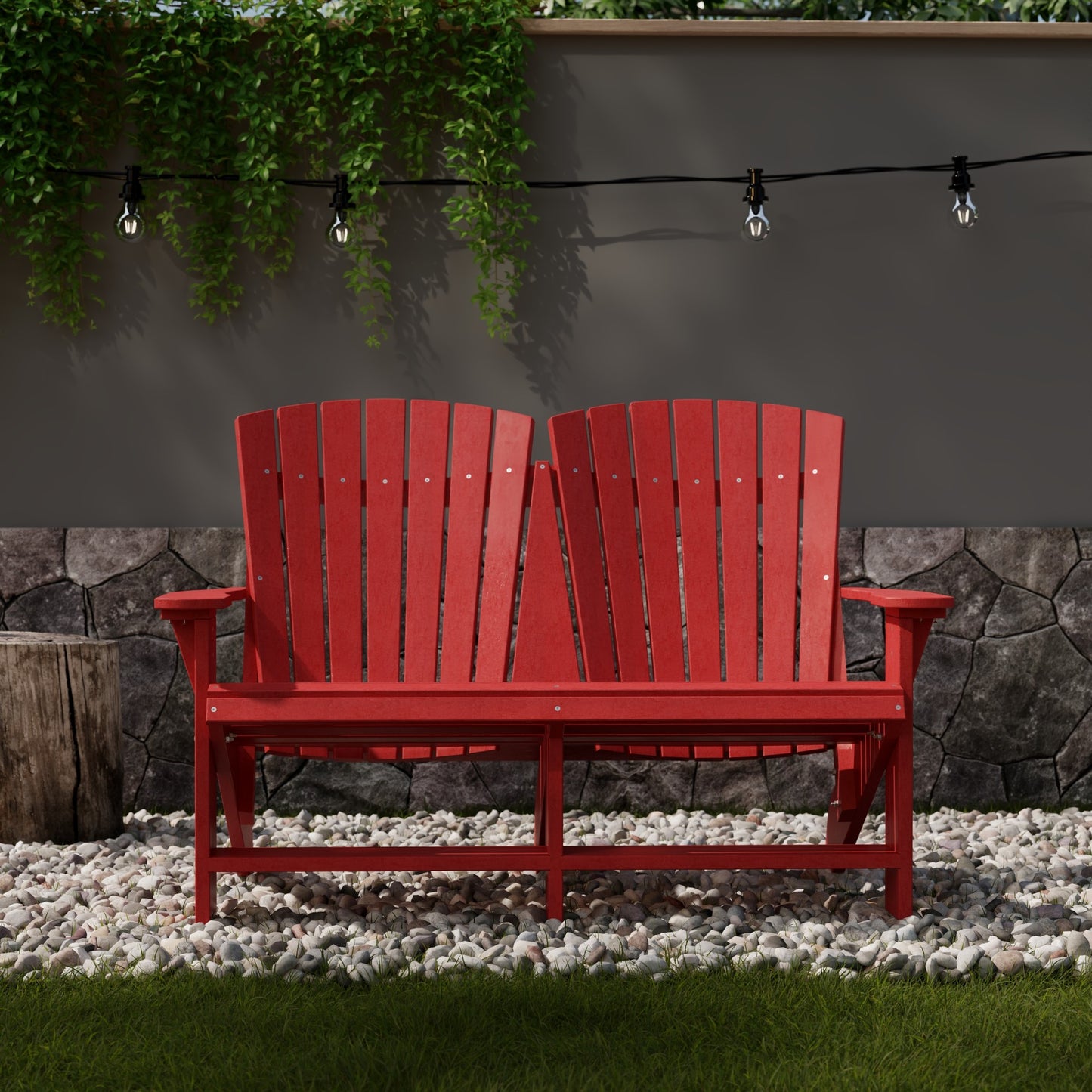 Wildridge Heritage Double Adirondack - LEAD TIME TO SHIP 4 TO 6 WEEKS