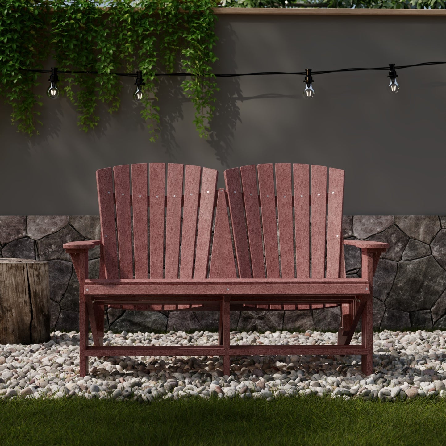 Wildridge Heritage Double Adirondack - LEAD TIME TO SHIP 4 TO 6 WEEKS