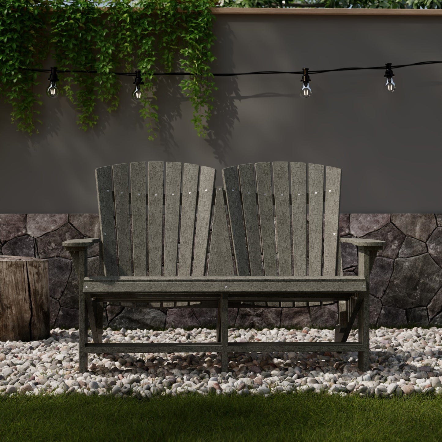 Wildridge Heritage Double Adirondack - LEAD TIME TO SHIP 4 TO 6 WEEKS