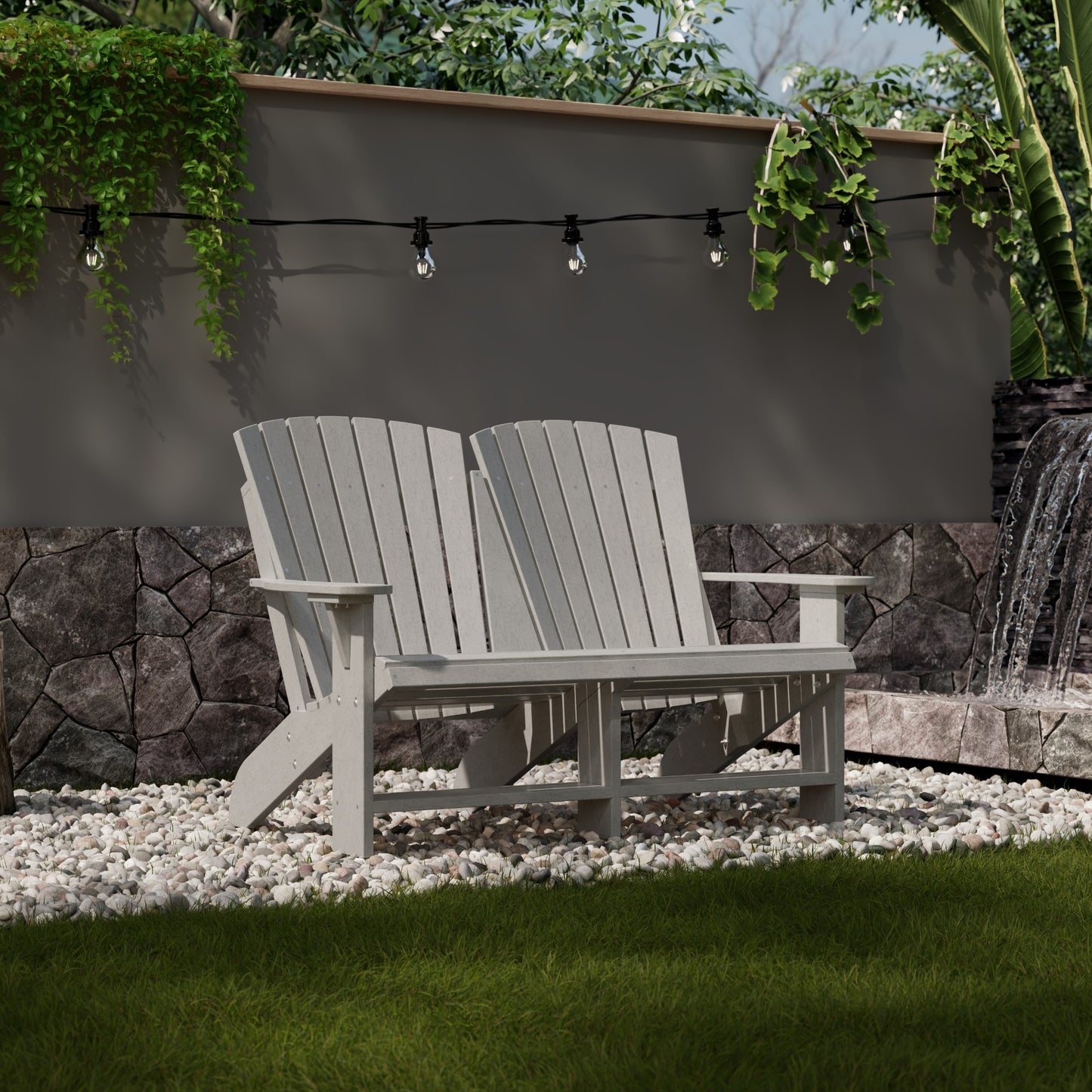 Wildridge Heritage Double Adirondack - LEAD TIME TO SHIP 4 TO 6 WEEKS