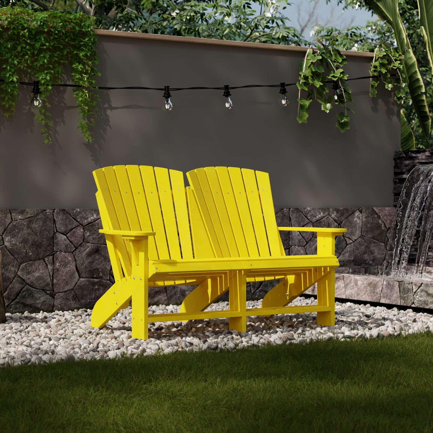 Wildridge Heritage Double Adirondack - LEAD TIME TO SHIP 4 TO 6 WEEKS