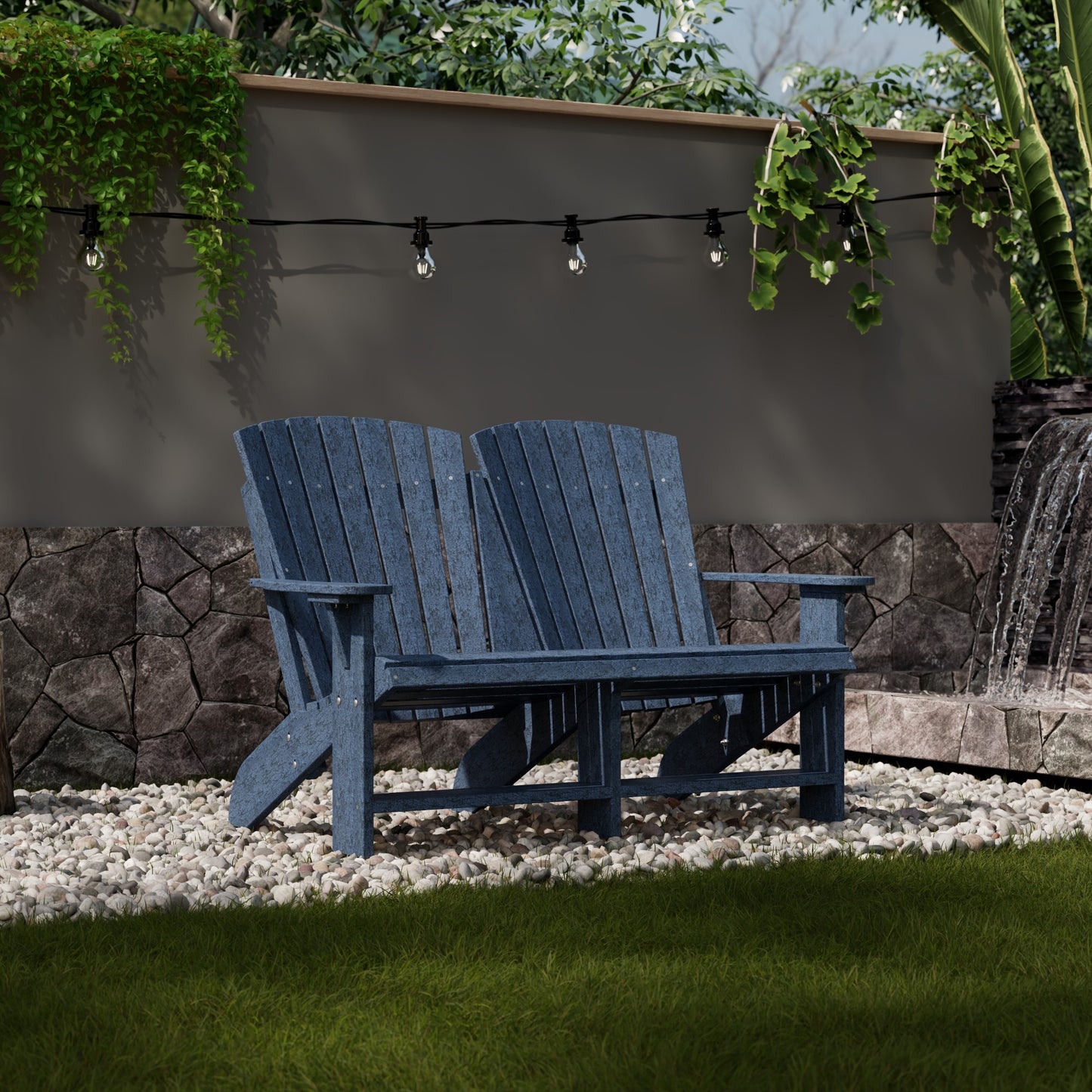 Wildridge Heritage Double Adirondack - LEAD TIME TO SHIP 4 TO 6 WEEKS