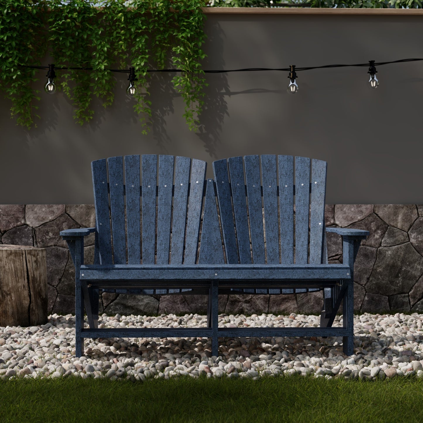 Wildridge Heritage Double Adirondack - LEAD TIME TO SHIP 4 TO 6 WEEKS