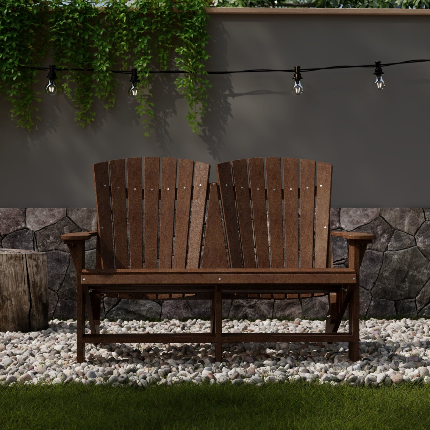 Wildridge Heritage Double Adirondack - LEAD TIME TO SHIP 4 TO 6 WEEKS