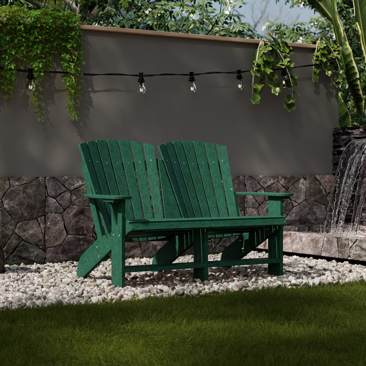 Wildridge Heritage Double Adirondack - LEAD TIME TO SHIP 4 TO 6 WEEKS