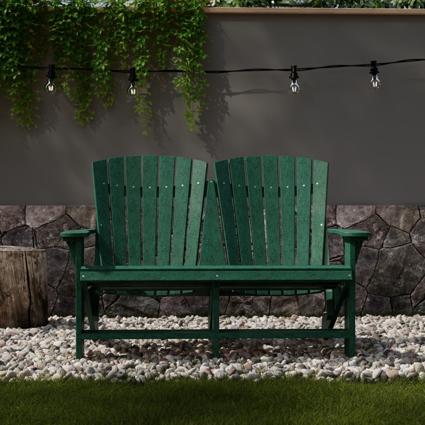 Wildridge Heritage Double Adirondack - LEAD TIME TO SHIP 4 TO 6 WEEKS