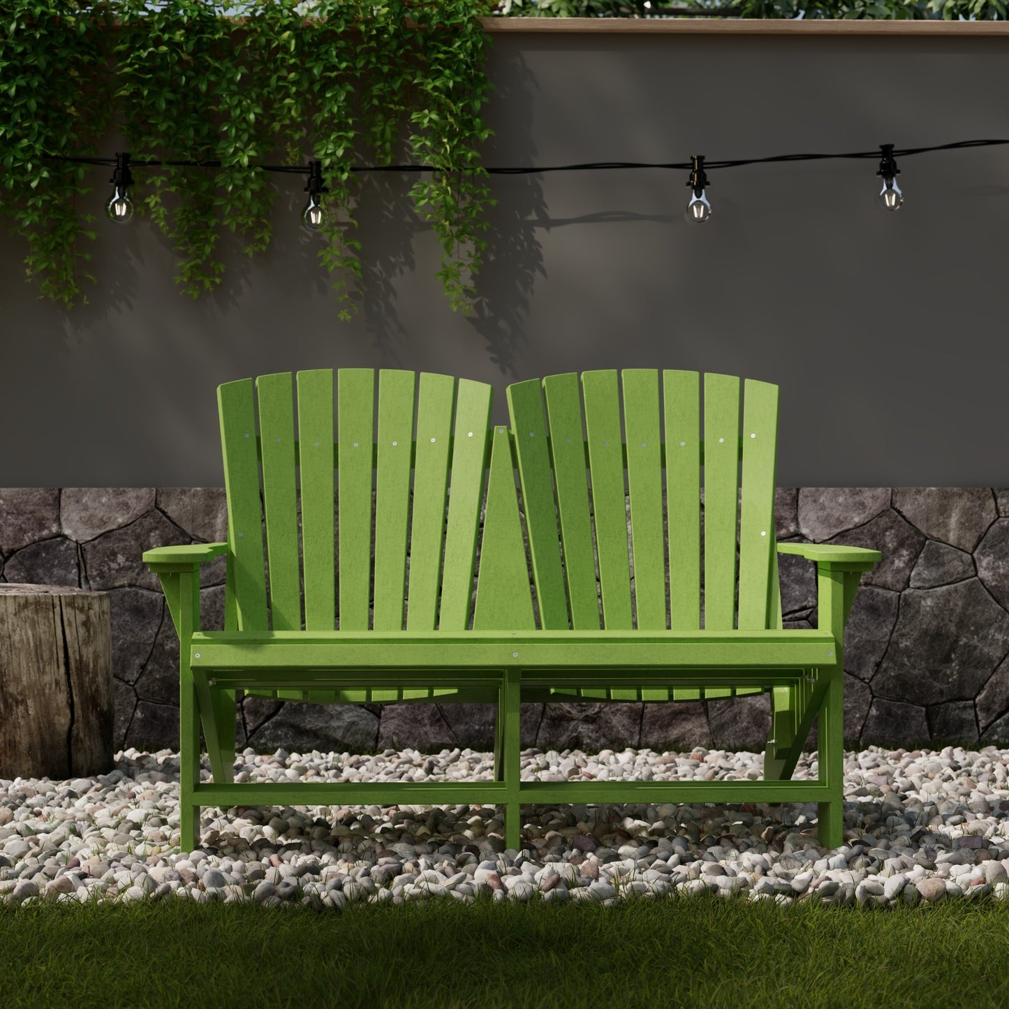 Wildridge Heritage Double Adirondack - LEAD TIME TO SHIP 4 TO 6 WEEKS