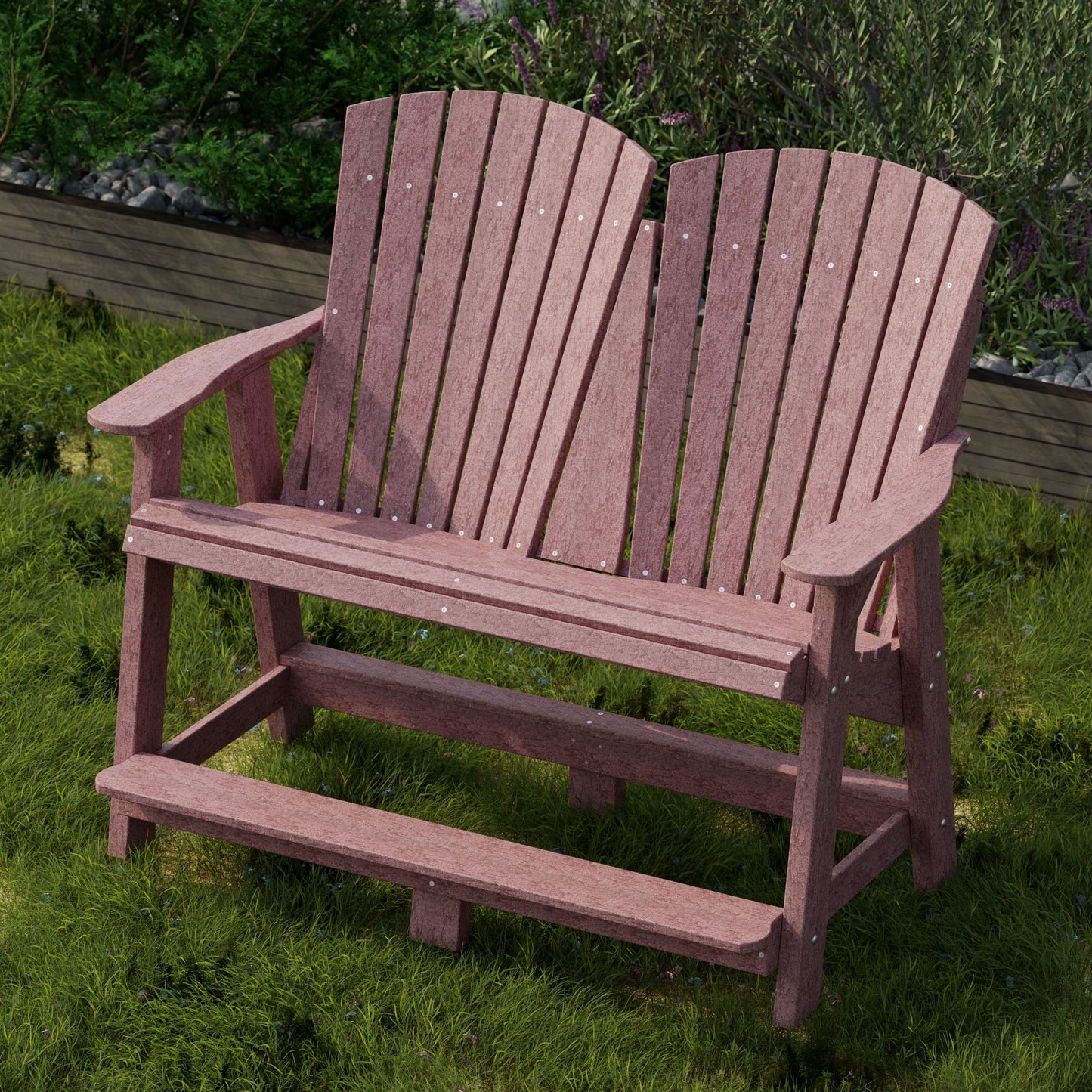Wildridge Heritage Double High Adirondack - LEAD TIME TO SHIP 4 TO 6 WEEKS