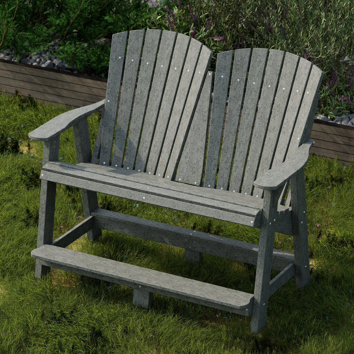 Wildridge Heritage Double High Adirondack - LEAD TIME TO SHIP 4 TO 6 WEEKS