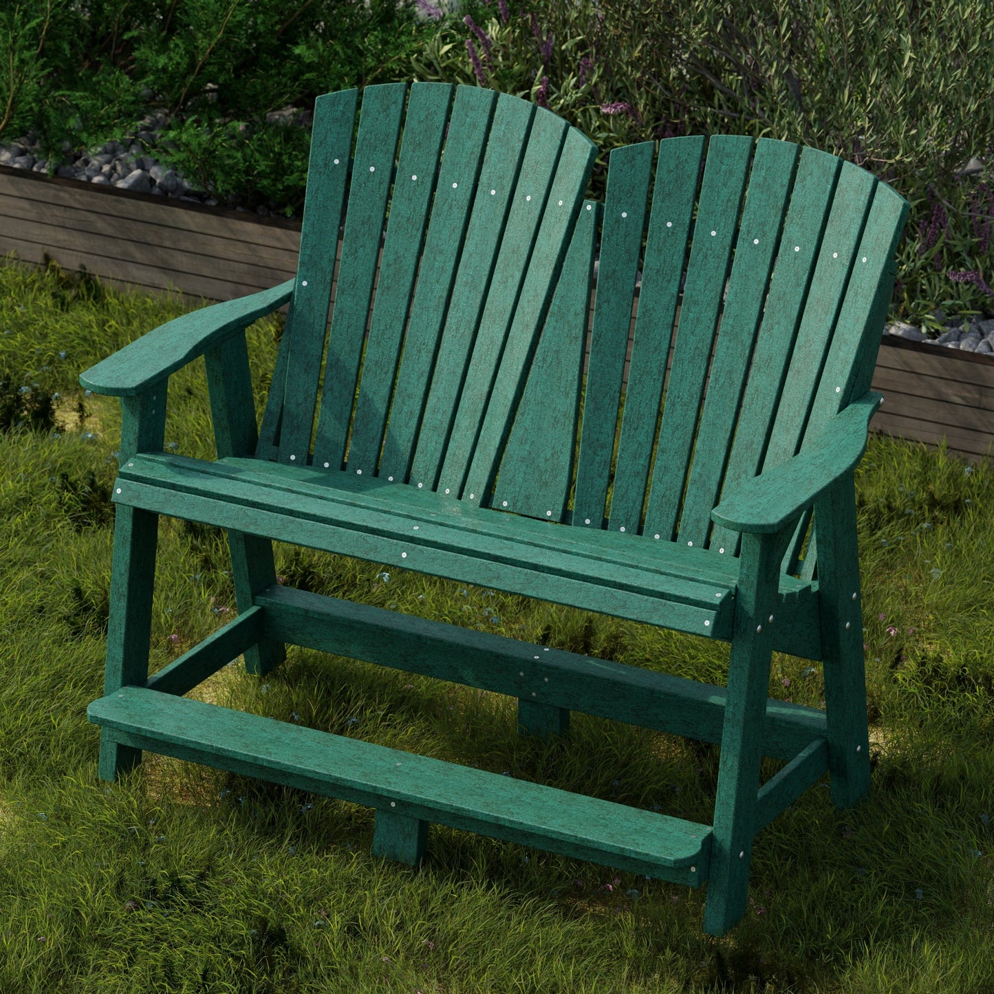 Wildridge Heritage Double High Adirondack - LEAD TIME TO SHIP 4 TO 6 WEEKS