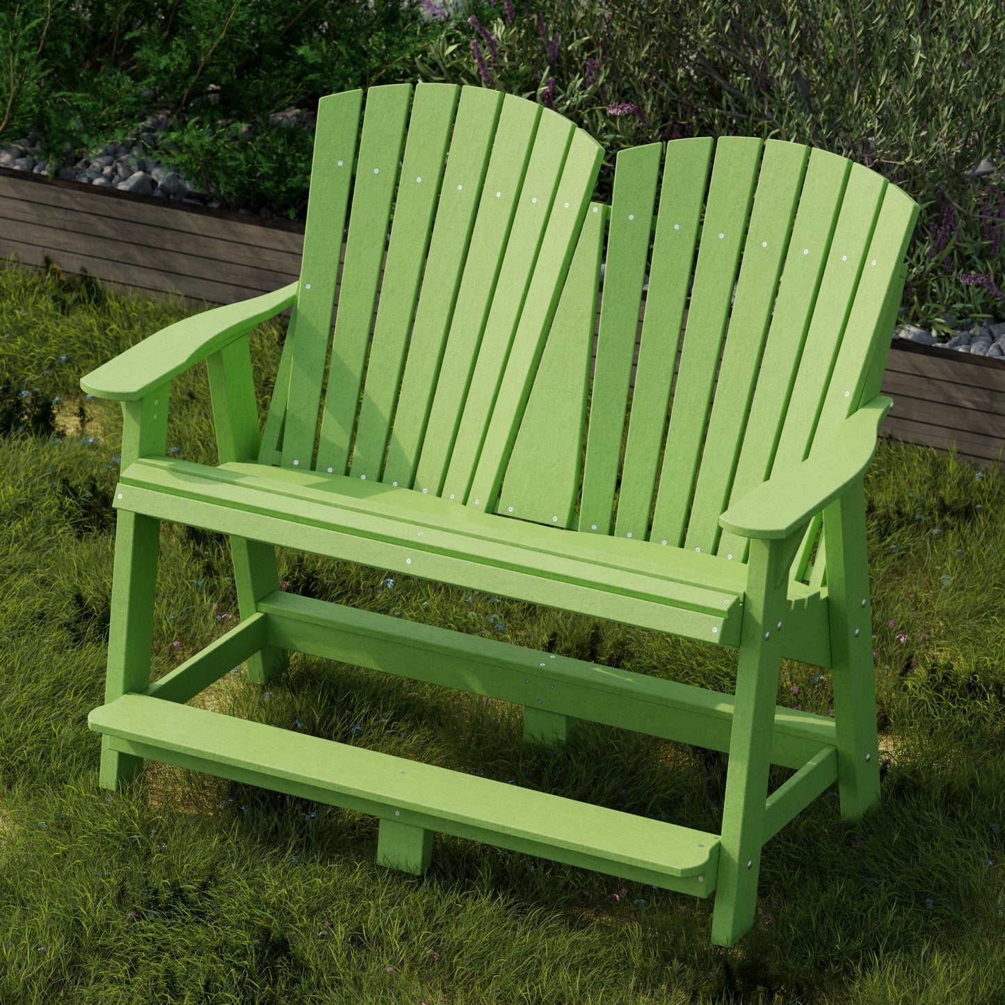 Wildridge Heritage Double High Adirondack - LEAD TIME TO SHIP 4 TO 6 WEEKS