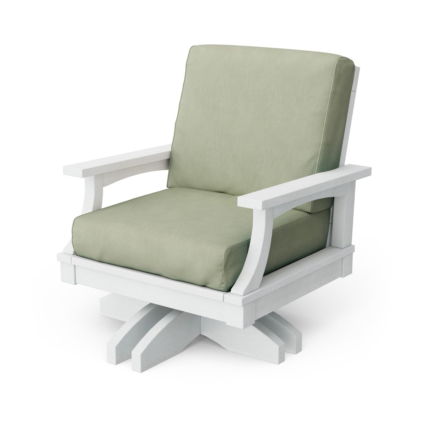 Wildridge Heritage Deep Seating Swivel Chair - LEAD TIME TO SHIP 3 WEEKS OR LESS