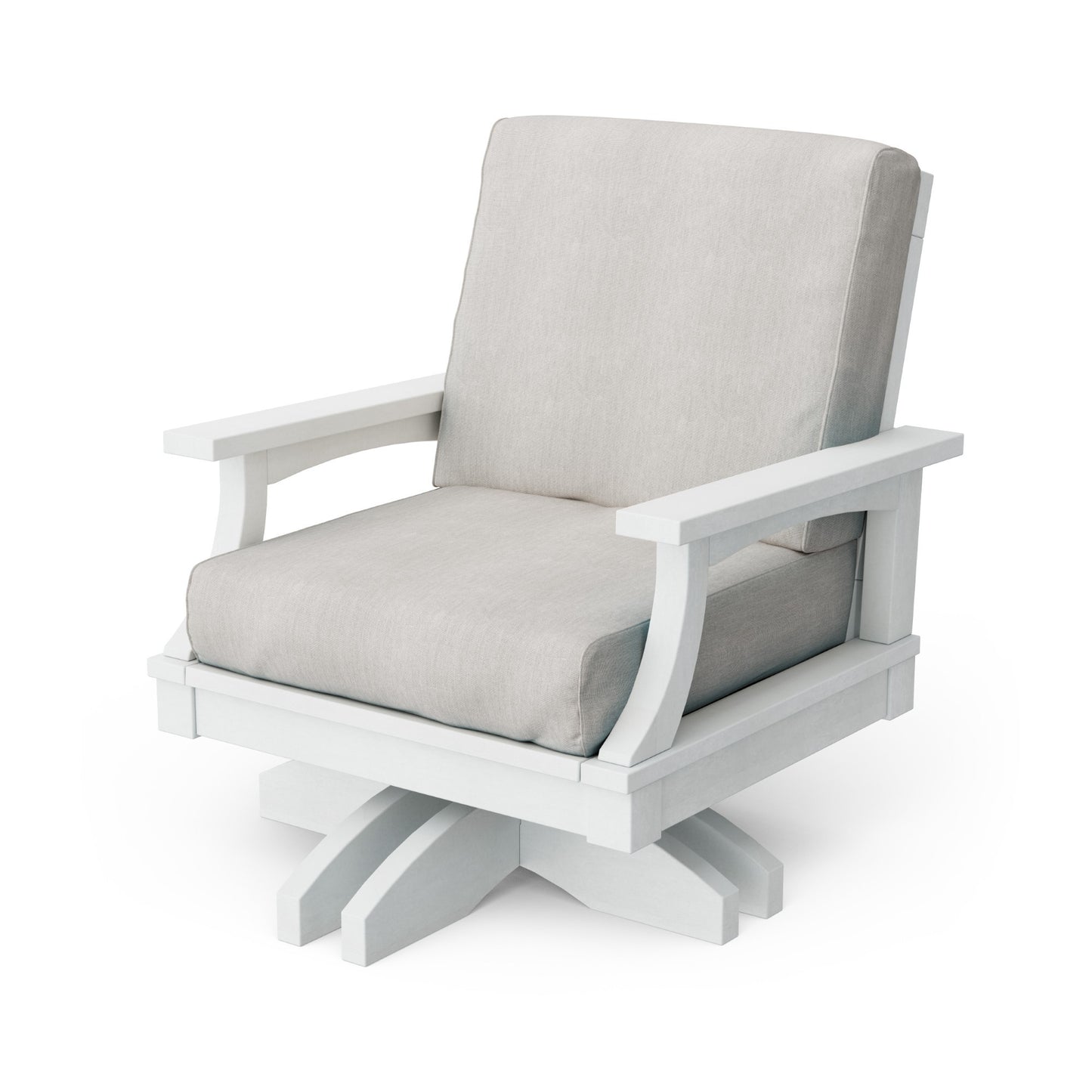 Wildridge Heritage Deep Seating Swivel Chair - LEAD TIME TO SHIP 3 WEEKS OR LESS