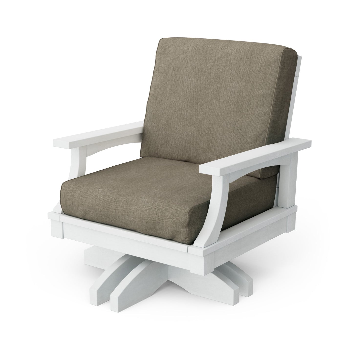 Wildridge Heritage Deep Seating Swivel Chair - LEAD TIME TO SHIP 3 WEEKS OR LESS