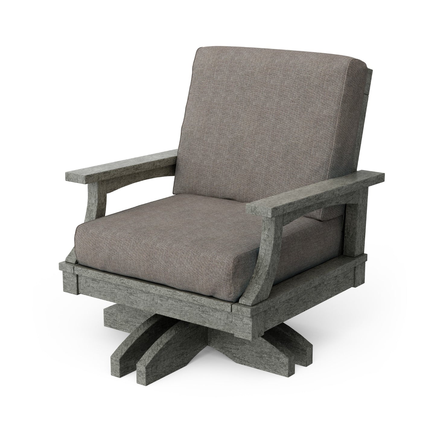 Wildridge Heritage Deep Seating Swivel Chair - LEAD TIME TO SHIP 3 WEEKS OR LESS