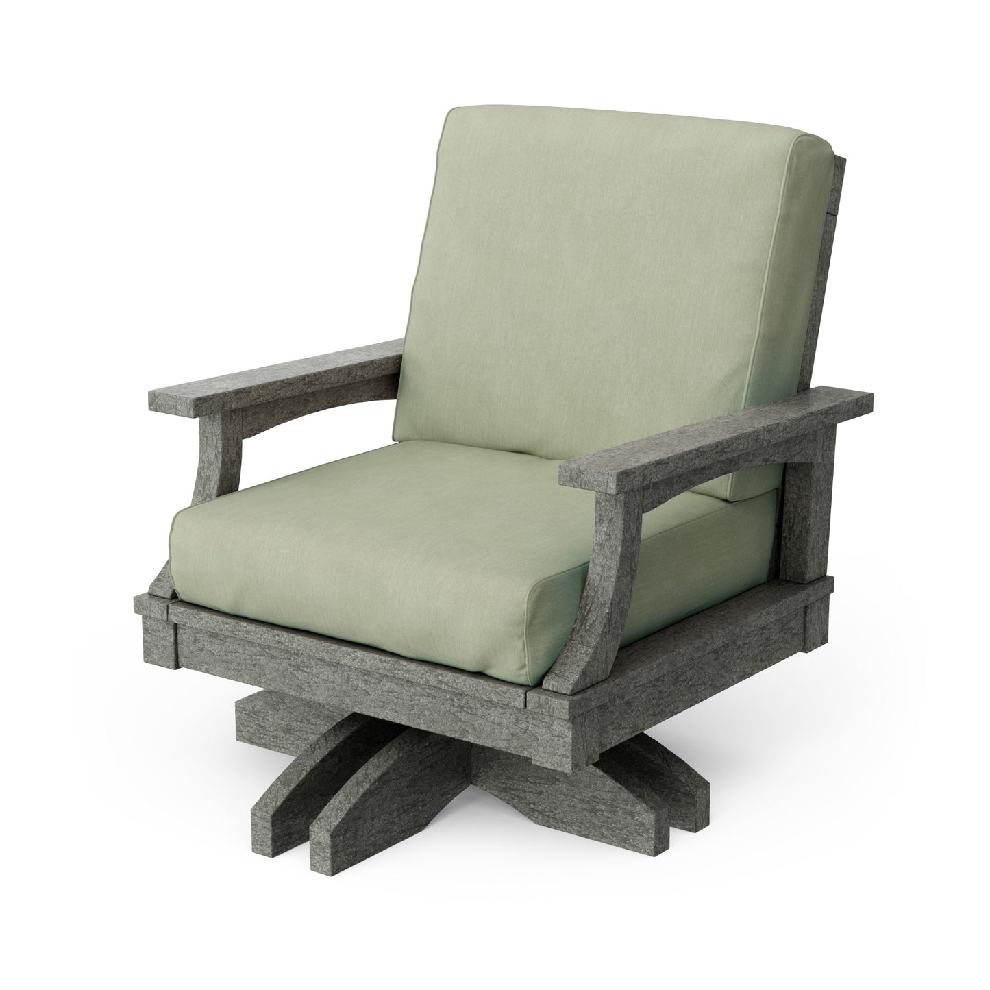 Wildridge Heritage Deep Seating Swivel Chair - LEAD TIME TO SHIP 3 WEEKS OR LESS