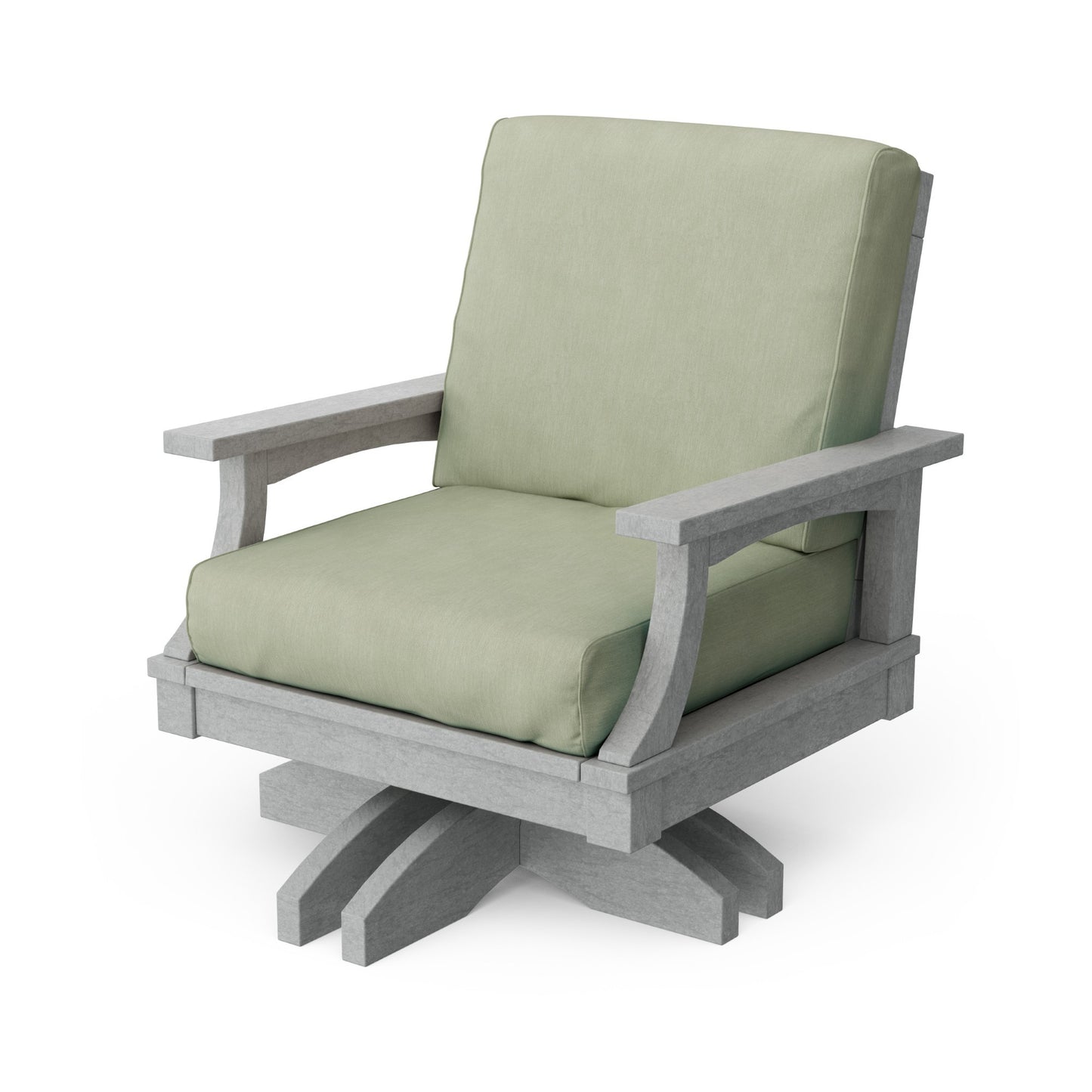 Wildridge Heritage Deep Seating Swivel Chair - LEAD TIME TO SHIP 3 WEEKS OR LESS