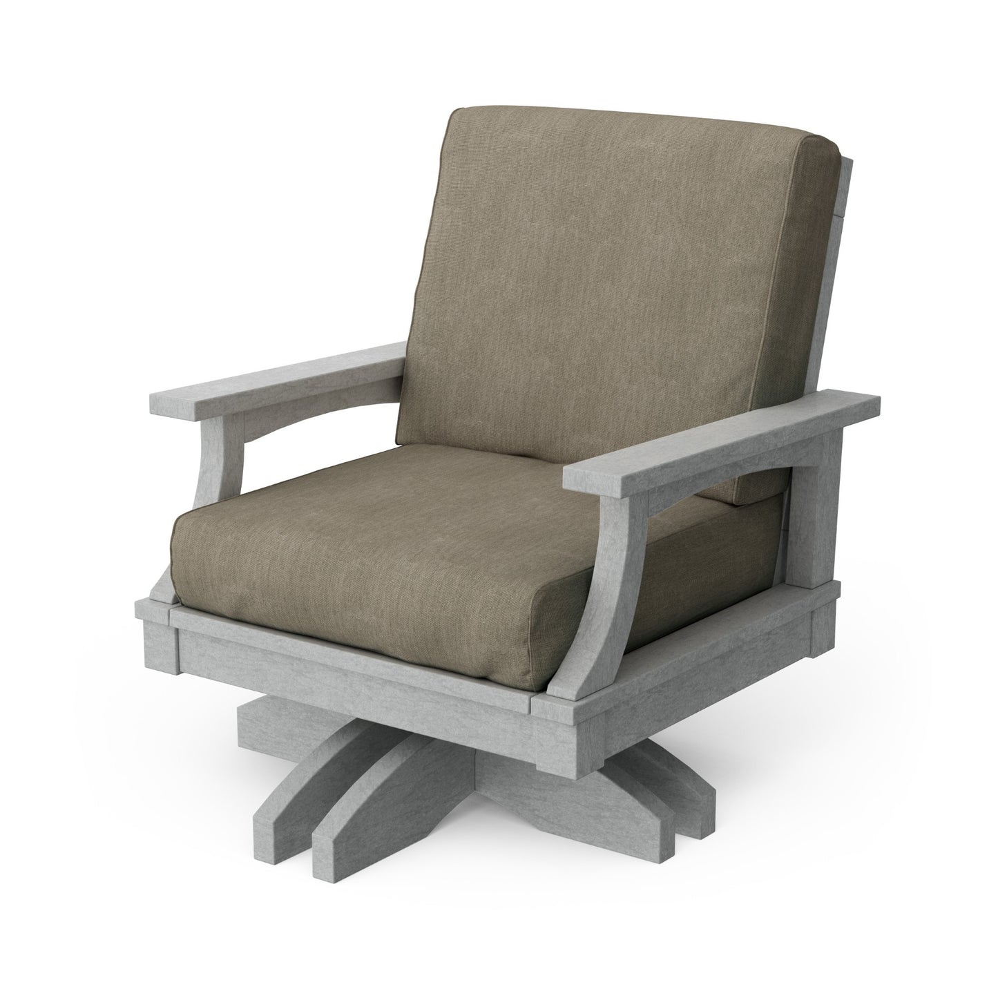 Wildridge Heritage Deep Seating Swivel Chair - LEAD TIME TO SHIP 3 WEEKS OR LESS