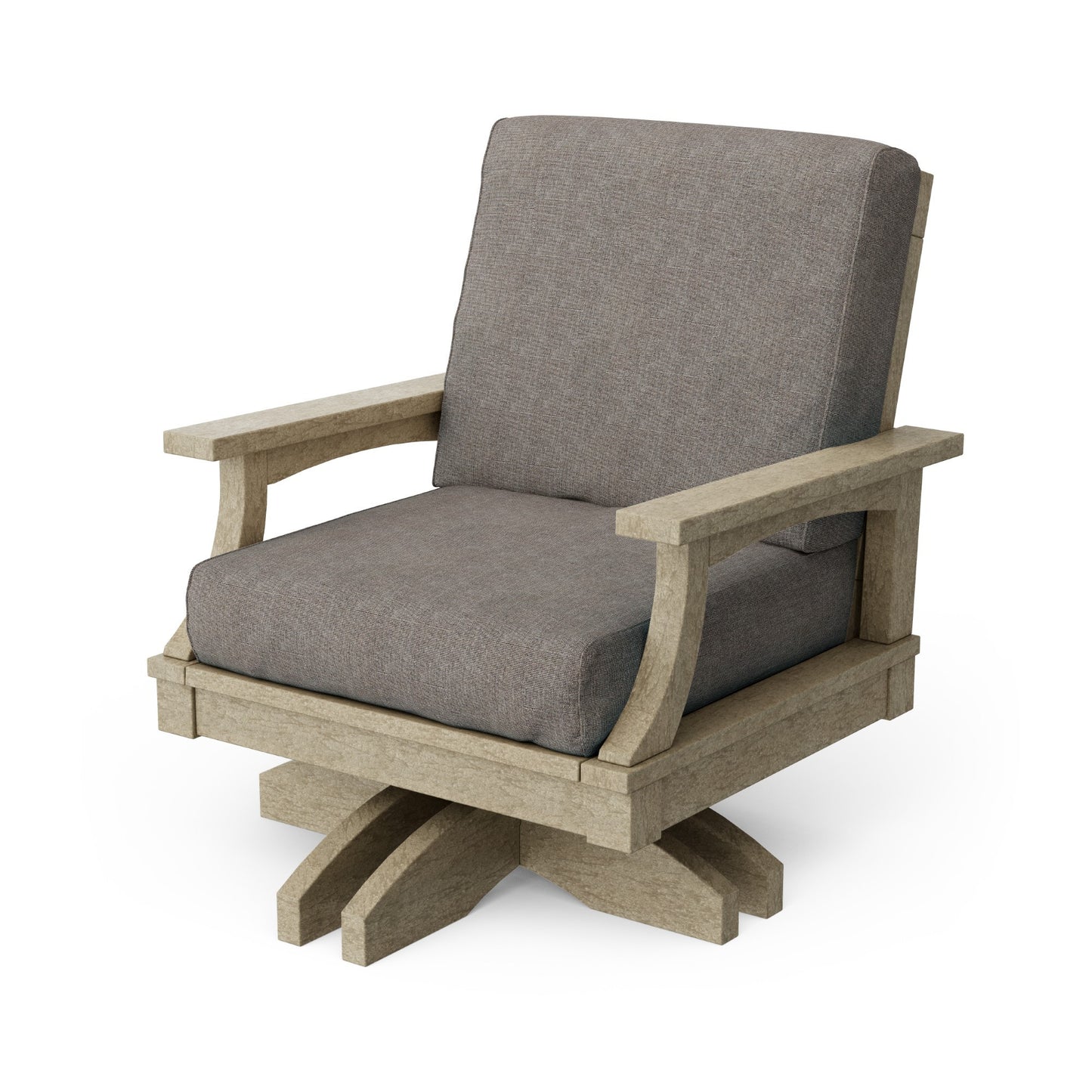 Wildridge Heritage Deep Seating Swivel Chair - LEAD TIME TO SHIP 3 WEEKS OR LESS