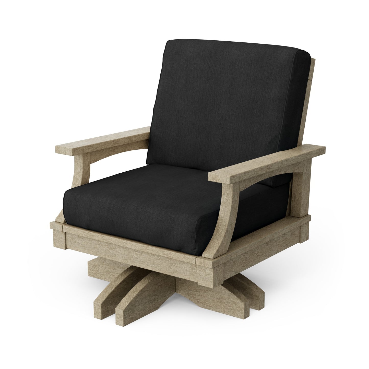 Wildridge Heritage Deep Seating Swivel Chair - LEAD TIME TO SHIP 3 WEEKS OR LESS